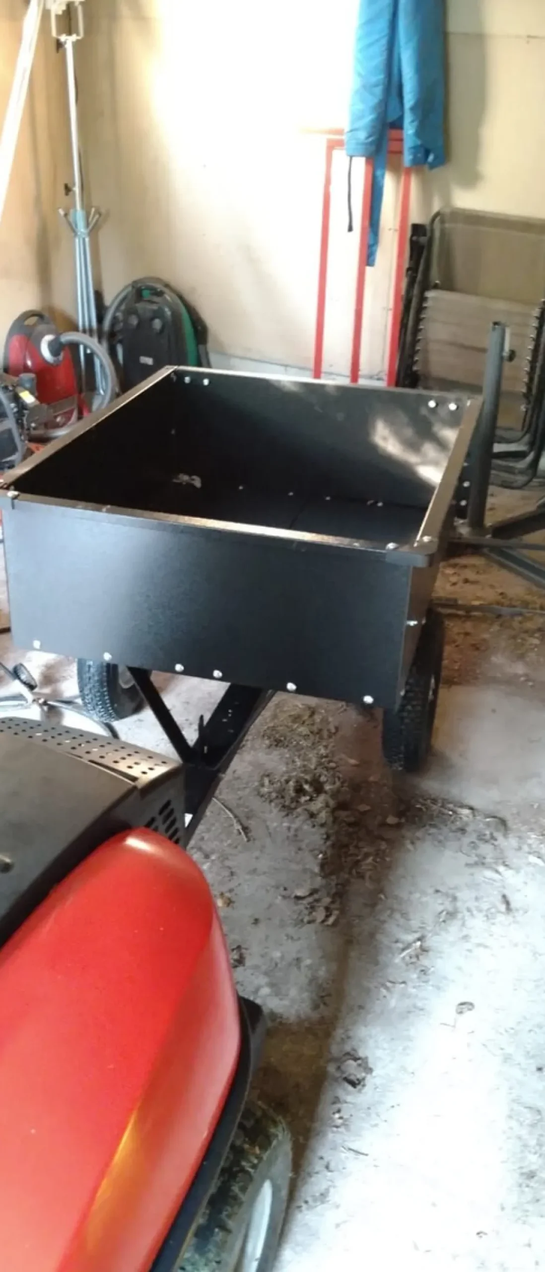 OLEO-MAC SP22101 PRZYCZEPA PRZYCZEPKA OGRODOWA WOZIDŁO WÓZEK OGRODOWY DO TRAKTORKA 180kG OO-OTHSP22101 - OFICJALNY DYSTRYBUTOR -AUTORYZOWANY DEALER OLEO-MAC