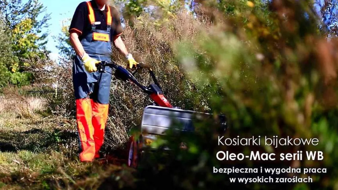 OLEO MAC WB 65 K1100H KARCZOWNICA KARCZOWNIK PROFESJONALNA KOSIARKA BIJAKOWA DO TRAWY OGRODOWA SPALINOWA Z NAPĘDEM KLASA PREMIUM 68249023E5 - OFICJALNY DYSTRYBUTOR - AUTORYZOWANY DEALER OLEO-MAC