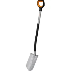 Łopata szpadel ostry FISKARS Xact 1003683 1066729 – stal borowa, SoftGrip, 120 cm