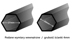 OSIE KÓŁ STALOWYCH Z DYFERENCJĄ DO MASTERCUT HSDT90 MASTERCUT HSDT100 PARA