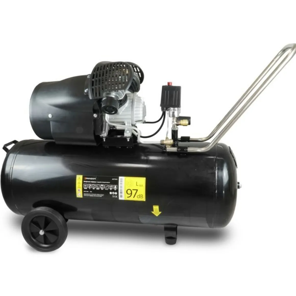 PANSAM A077070 KOMPRESOR OLEJOWY SPRĘŻARKA 2300W 8bar 100L EWIMAX - OFICJALNY DYSTRYBUTOR - AUTORYZOWANY DEALER PANSAM
