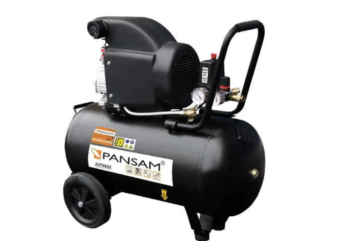 PANSAM A077020 KOMPRESOR OLEJOWY TŁOKOWY Z NAPĘDEM 1500W 8bar 24L EWIMAX - OFICJALNY DYSTRYBUTOR - AUTORYZOWANY DEALER PANSAM