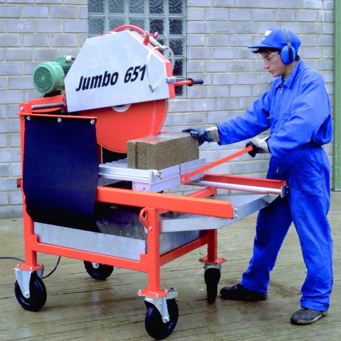 Przecinarka murarska Norton Clipper Jumbo 651 650mm 2,2kW 230V