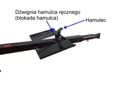 PRZYCZEPKA Z SIEDZISKIEM OGRODOWA WOZIDŁO WÓZEK OGRODOWY DO GLEBOGRYZARKI Z UCHWYTEM TYPU 