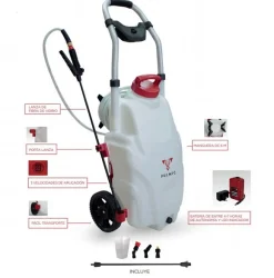 PULMIC PEGASUS 35 AGRO OPRYSKIWACZ AKUMULATOROWY JEZDNY NA KOŁACH - EWIMAX-OFICJALNY DYSTRYBUTOR - AUTORYZOWANY DEALER PULMIC