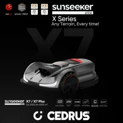 Robot koszący Sunseeker X7 Plus Elite RTK 6000m2 bezprzewodowy