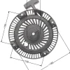 Rozrusznik B&S Z400 / Z500 zam. 695058 591606 NZ543
