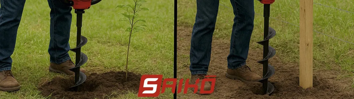 SAICO SW52 WIERTNICA GLEBOWA ŚWIDER SPALINOWY DO GLEBY GLEBOWY DO ZIEMI 2.4 KM + 3 WIERTŁA GRATIS
