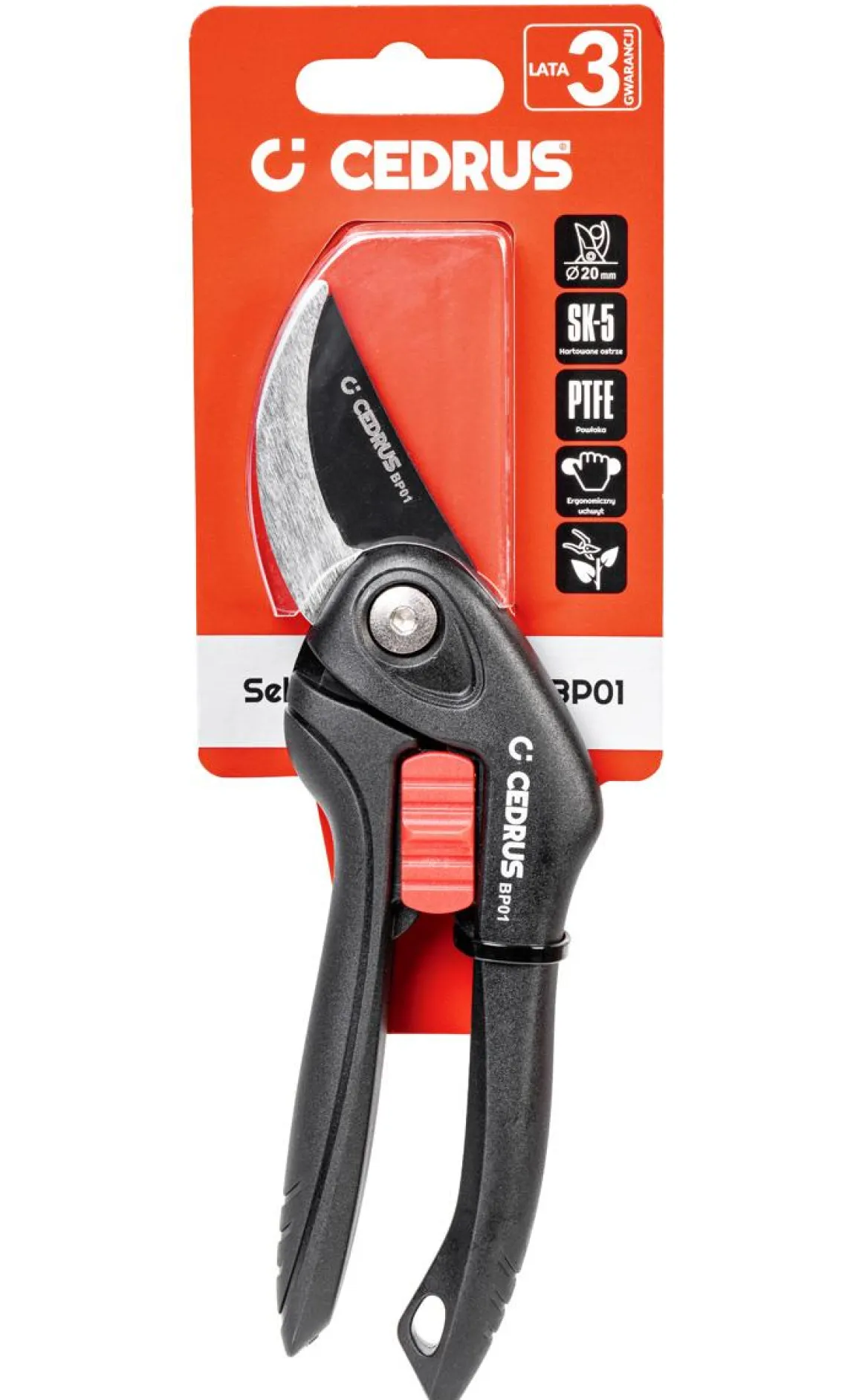 Sekator nożycowy Cedrus BP01 C-TOOLS-BP01