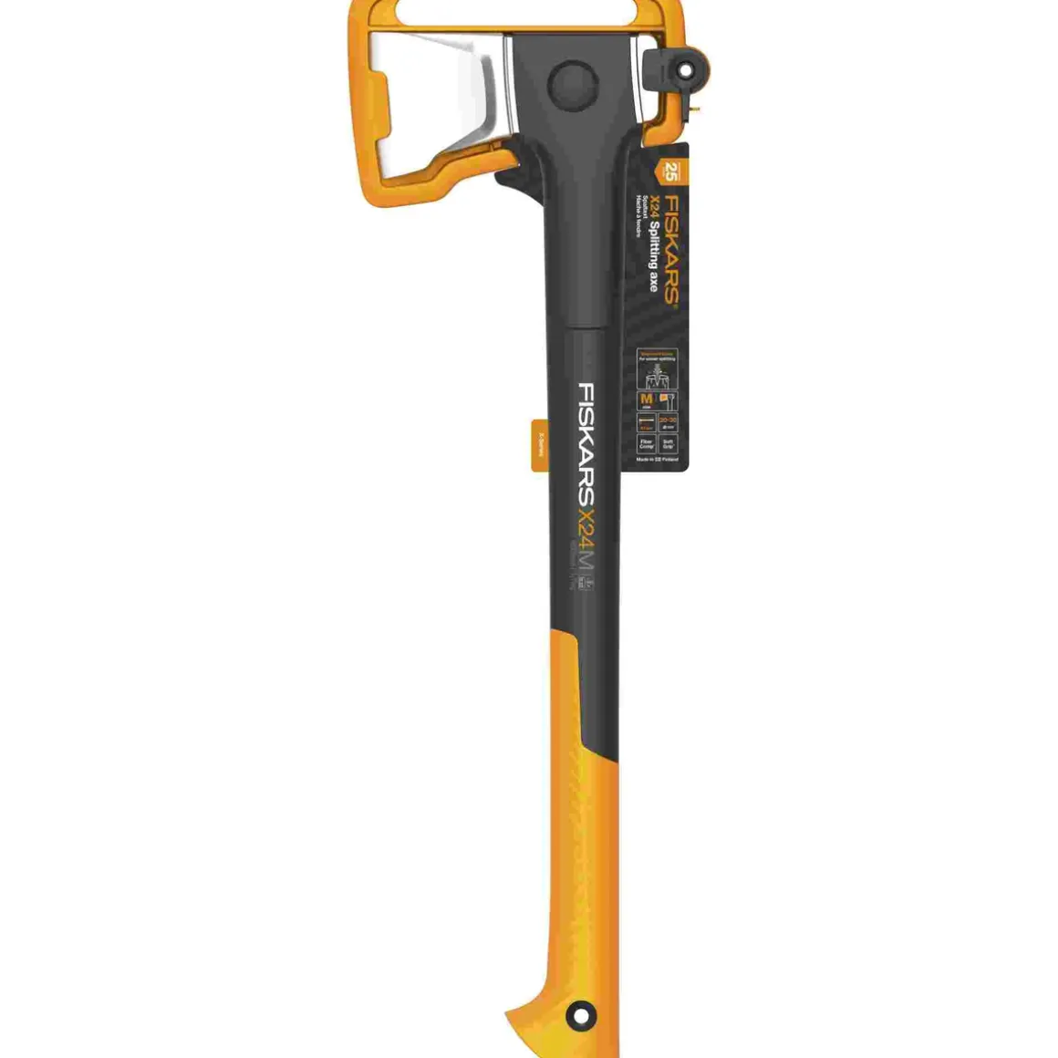Siekiera rozłupująca Fiskars X24 M X-Series 600mm 1700g do drewna opałowego