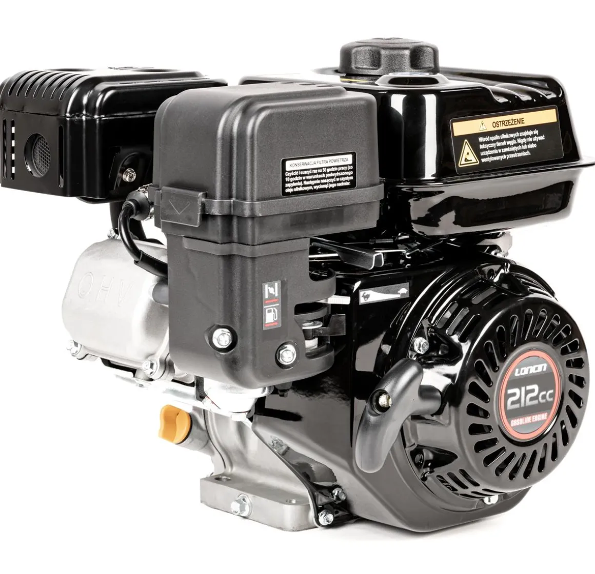 Silnik Loncin G210FA-R wał poziomy 19,05 mm / 60 mm G210FA-R