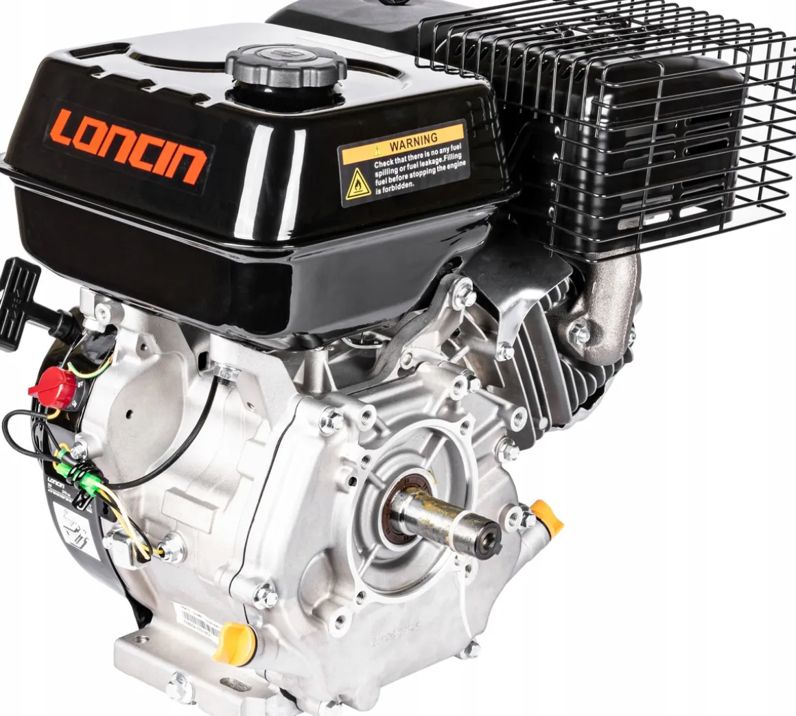 SILNIK LONCIN G270F-C SPALINOWY BENZYNOWY 9 KM WAŁ 25.4mm / 88mm MOTOR HONDA GX270 - EWIMAX - OFICJALNY DYSTRYBUTOR - AUTORYZOWANY DEALER LONCIN