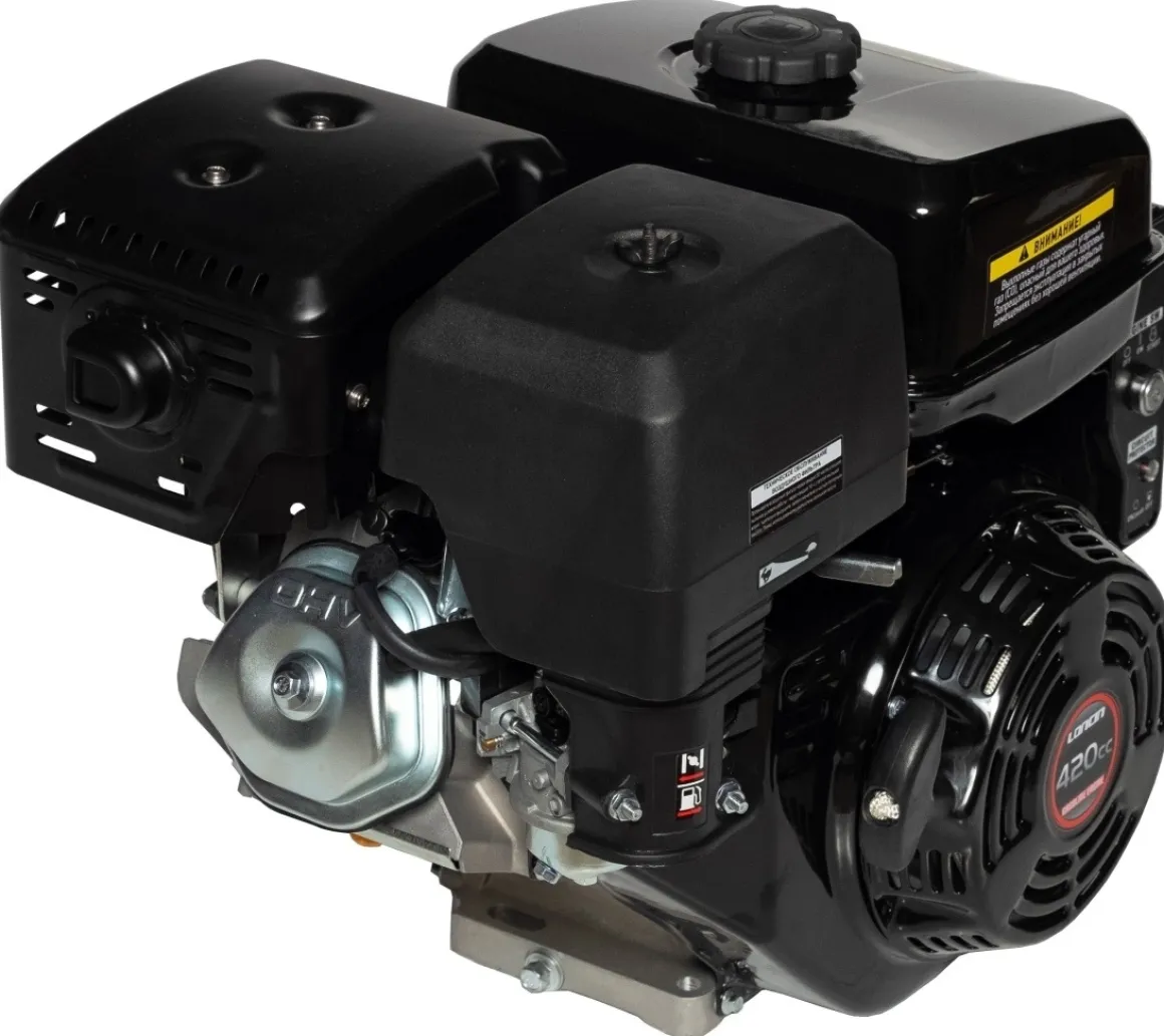 SILNIK LONCIN G420FD-I Z ROZRUSZNIKIEM SPALINOWY BENZYNOWY 15 KM WAŁ 25,4 mm MOTOR HONDA GX420 - EWIMAX - OFICJALNY DYSTRYBUTOR - AUTORYZOWANY DEALER LONCIN