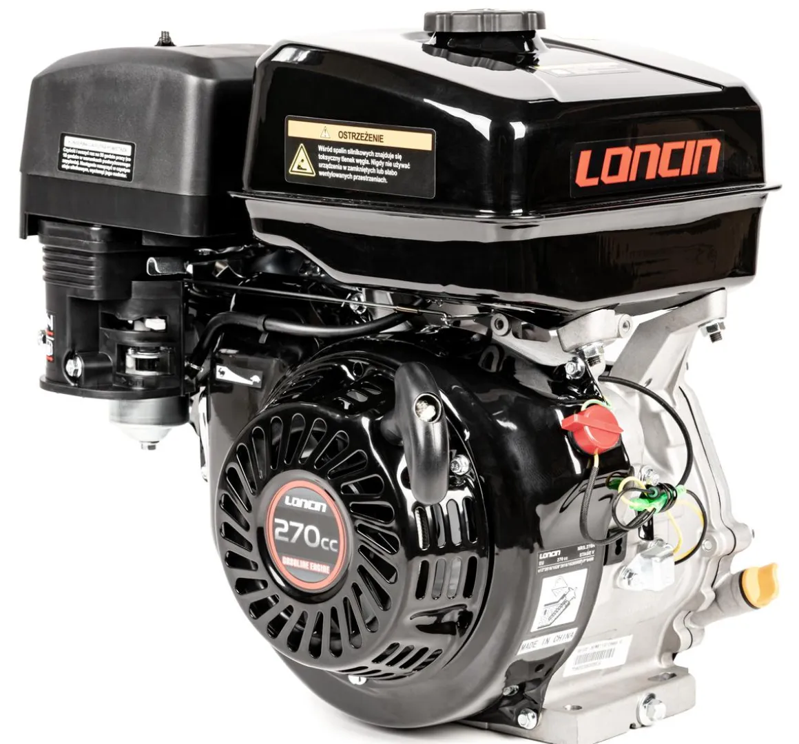 Silnik Loncin G270F-G wał poziomy stożek 22,2 mm / 106 mm G270F-G