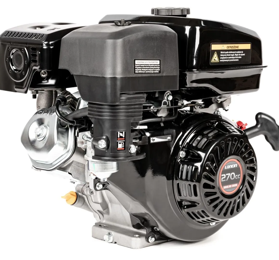 Silnik Loncin G270F-G wał poziomy stożek 22,2 mm / 106 mm G270F-G