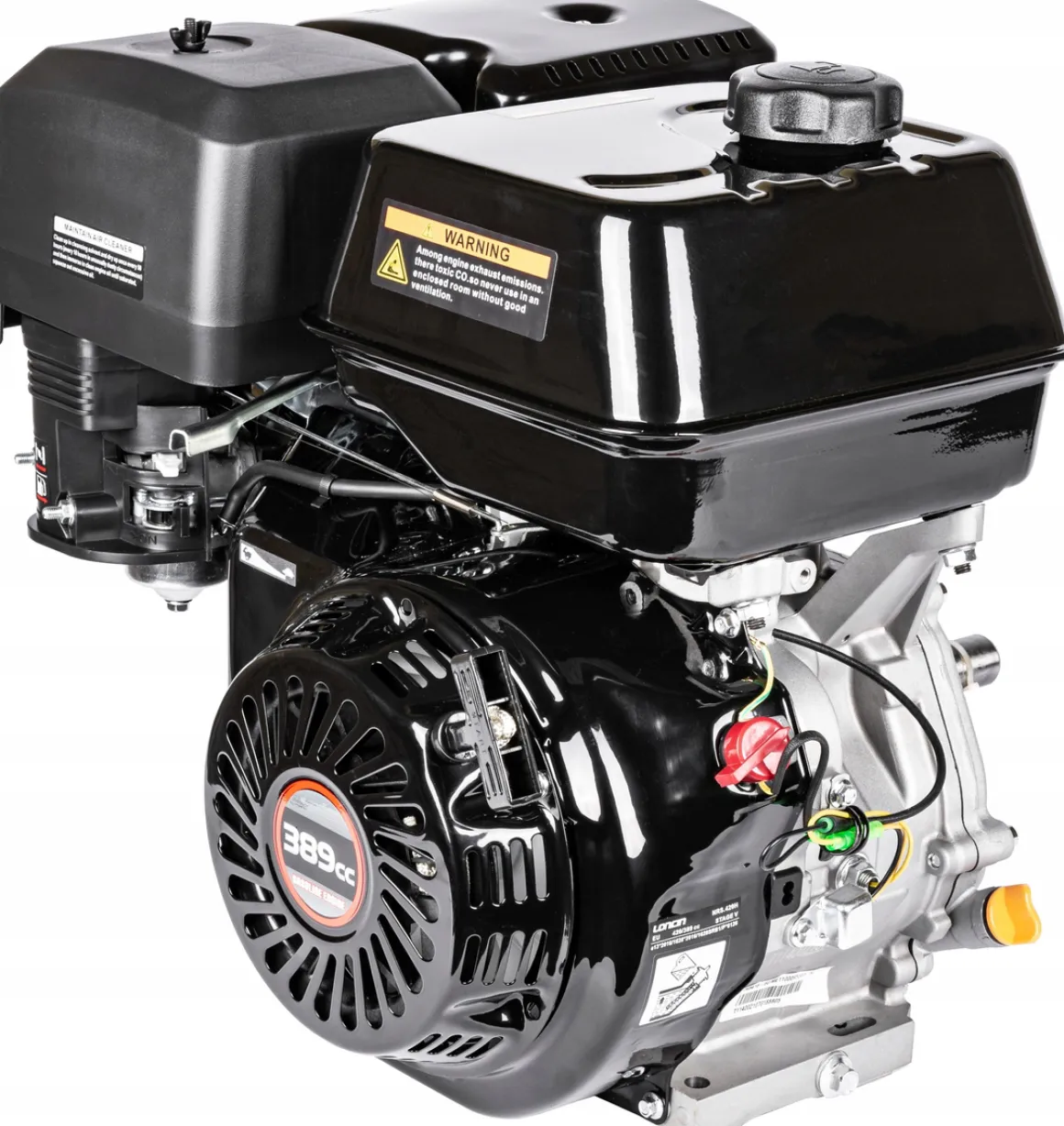 SILNIK LONCIN G390F-I SPALINOWY BENZYNOWY 13 KM WAŁ 25.4 mm MOTOR HONDA GX390 - EWIMAX - OFICJALNY DYSTRYBUTOR - AUTORYZOWANY DEALER LONCIN