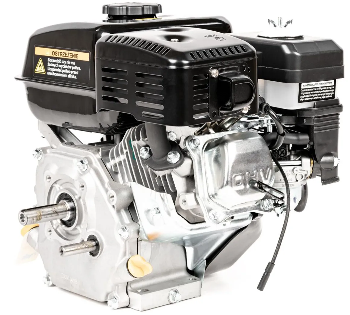 Silnik Loncin G200F-R wał poziomy 19,05 mm / 62 mm z dod. wałkiem G200F-R GL