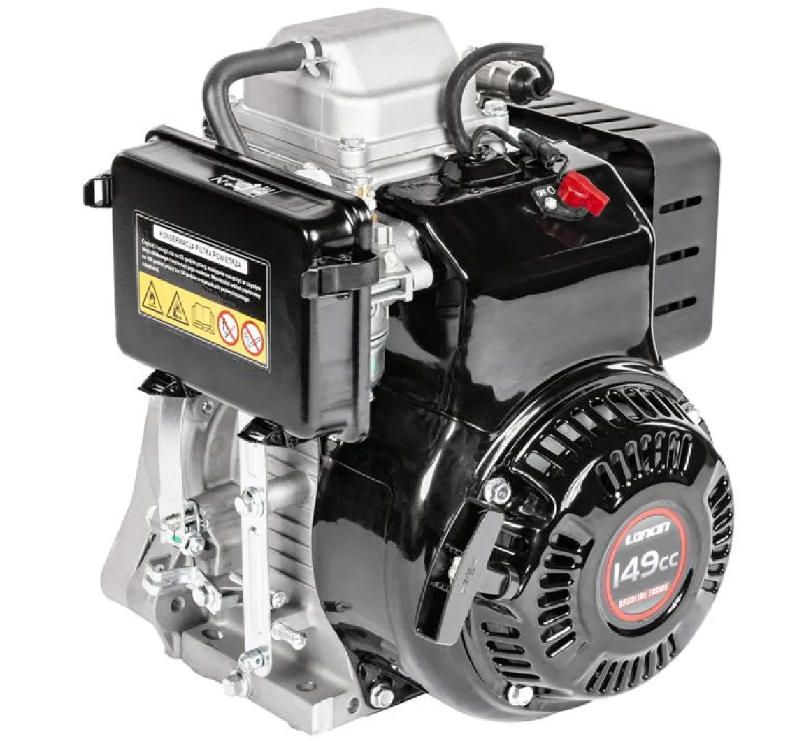 Silnik Loncin LC165F-3H-A wał poziomy 15 mm / 29 mm z gwintem LC165F-3H-A
