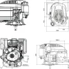 SILNIK LONCIN LC1P65FE-B DO KOSIARKI SPALINOWY BENZYNOWY 3.3 KM 139 cm3 WAŁ PIONOWY WALCOWY 22x62mm MOTOR HONDA ,VANGUARD , B&S , BRIGGS & STRATTON, KOHLER, KAWASAKI