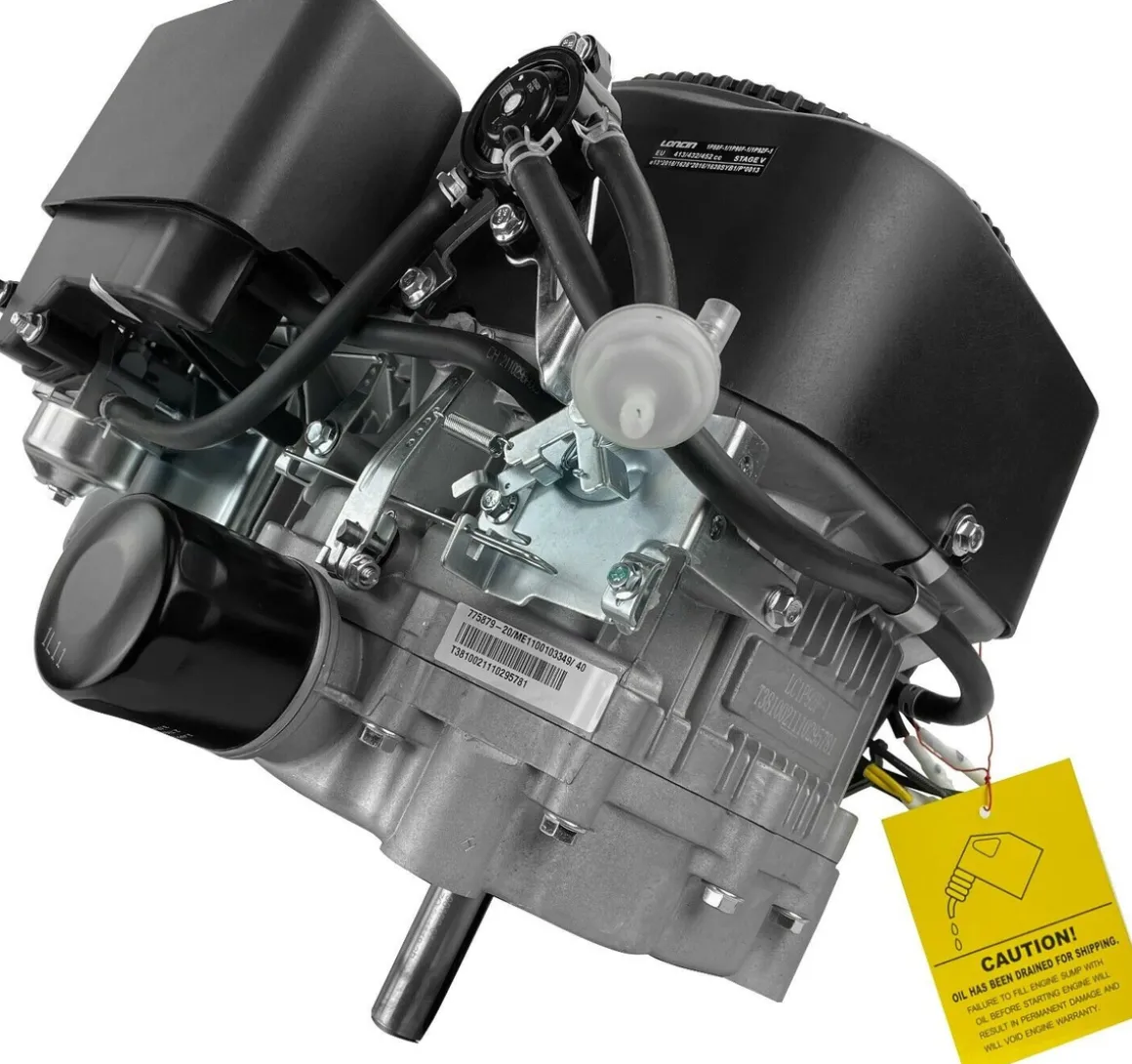 SILNIK LONCIN LC1P88F / EMAK K1250 DO TRAKTORKA SPALINOWY BENZYNOWY 12 KM 413 cm3 JEDNOCYLINDROWY WAŁ PIONOWY WALCOWY 25,4 mm MOTOR HONDA ,VANGUARD , BRIGGS , KOHLER, KAWASAKI