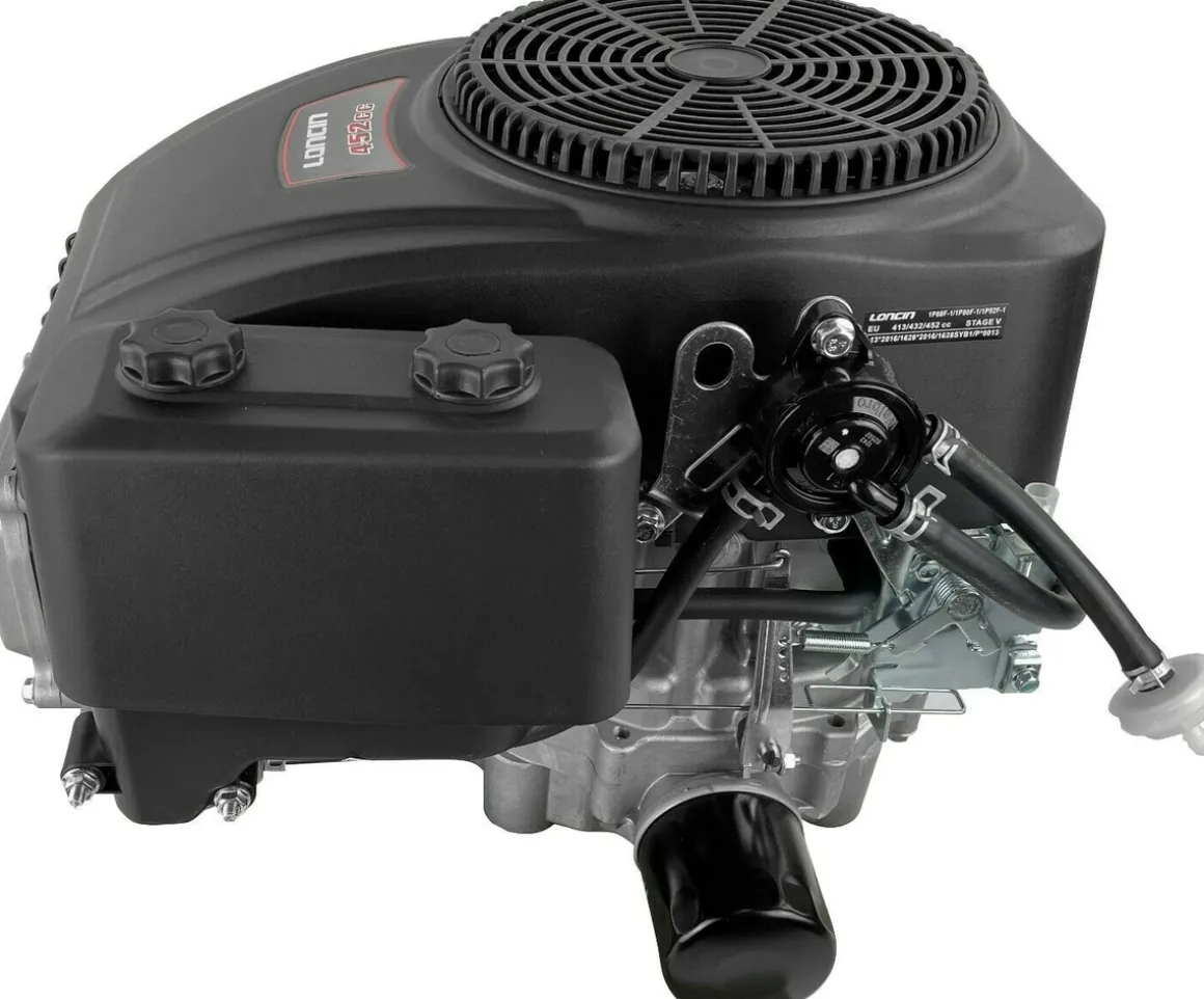 SILNIK LONCIN LC1P88F / EMAK K1250 DO TRAKTORKA SPALINOWY BENZYNOWY 12 KM 413 cm3 JEDNOCYLINDROWY WAŁ PIONOWY WALCOWY 25,4 mm MOTOR HONDA ,VANGUARD , BRIGGS , KOHLER, KAWASAKI