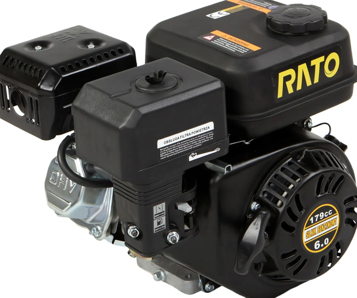 SILNIK RATO R210 SPALINOWY BENZYNOWY 7 KM WAŁ 19 mm MOTOR - EWIMAX - OFICJALNY DYSTRYBUTOR - AUTORYZOWANY DEALER RATO