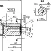Silnik Rato RV170-B wał pionowy 22.2 mm / 62 mm RV170 B