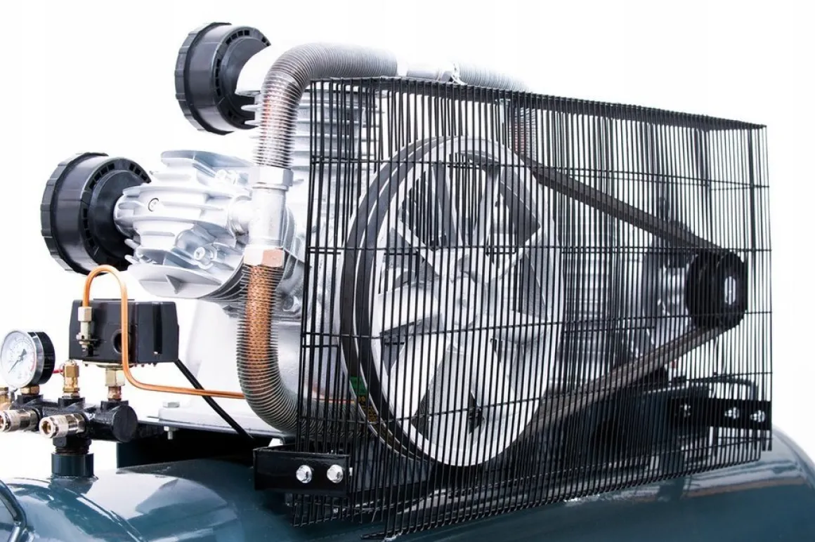 SPRĘŻARKA POWIETRZA JAGER GERMAN 300L 5.5kW 1250L/Min 400V SPRĘŻARKA POWIETRZA TŁOKOWA KOMPRESOR TŁOKOWY OLEJOWY Mocna Rzecz