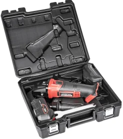 SZLIFIERKA KĄTOWA CEDRUS POWER+ AG125Li-SET Zestaw z baterią i ładowarką w walizce POWER+ 20V - OFICJALNY DYSTRYBUTOR - AUTORYZOWANY DEALER CEDRUS
