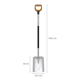 Szufla łopata FISKARS Xact 1066731 (1003688) stal borowa do ziemi piasku żwiru