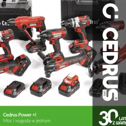 TORBA NARZĘDZIOWA CEDRUS TB POWER+ CEDRUS CEDTB 20V - OFICJALNY DYSTRYBUTOR - AUTORYZOWANY DEALER CEDRUS