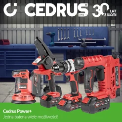 TORBA NARZĘDZIOWA CEDRUS TB POWER+ CEDRUS CEDTB 20V - OFICJALNY DYSTRYBUTOR - AUTORYZOWANY DEALER CEDRUS