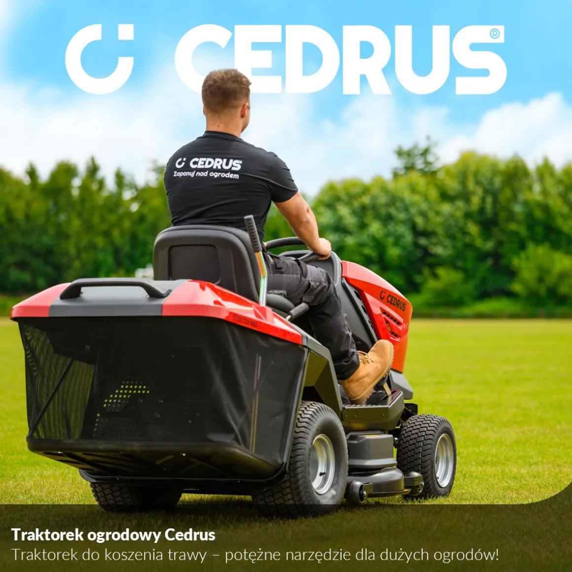 TRAKTOREK CEDRUS CHALLENGE MJ 102/22H TRAKTOREK OGRODOWY SECO KOSIARKA SAMOJEZDNA SPALINOWA DO TRAWY 22KM / 102cm HYDROSTATIC - OFICJALNY DYSTRYBUTOR - AUTORYZOWANY DEALER CEDRUS
