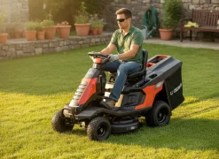 TRAKTOREK CEDRUS C-TRAC 65MC TRAKTOREK OGRODOWY RIDER TRAKTOR KOSIARKA SAMOJEZDNA SPALINOWA DO TRAWY LONCIN LC1P75F 7 KM 65 CM - OFICJALNY DYSTRYBUTOR - AUTORYZOWANY DEALER CEDRUS