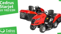 TRAKTOREK CEDRUS STARJET UJ 102/22H TRAKTOREK OGRODOWY SECO KOSIARKA SAMOJEZDNA SPALINOWA DO TRAWY 22KM / 102cm HYDROSTATIC - OFICJALNY DYSTRYBUTOR - AUTORYZOWANY DEALER CEDRUS