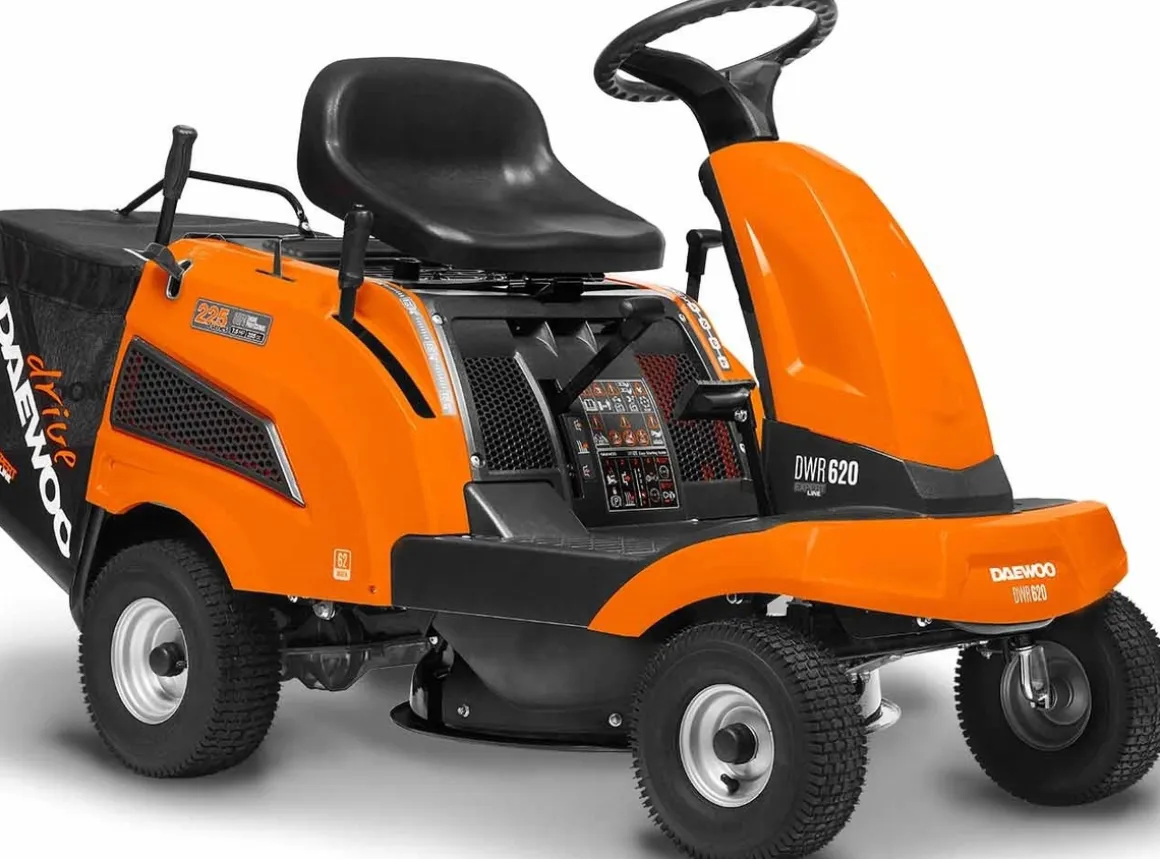 TRAKTOREK DAEWOO DWR 620 TRAKTOREK OGRODOWY KOSIARKA SPALINOWA TRAKTOR DO TRAWY Silnik DAEWOO 225 V-series MOC 5,7KM Z NAPĘDEM - OFICJALNY DYSTRYBUTOR - AUTORYZOWANY DEALER DAEWOO