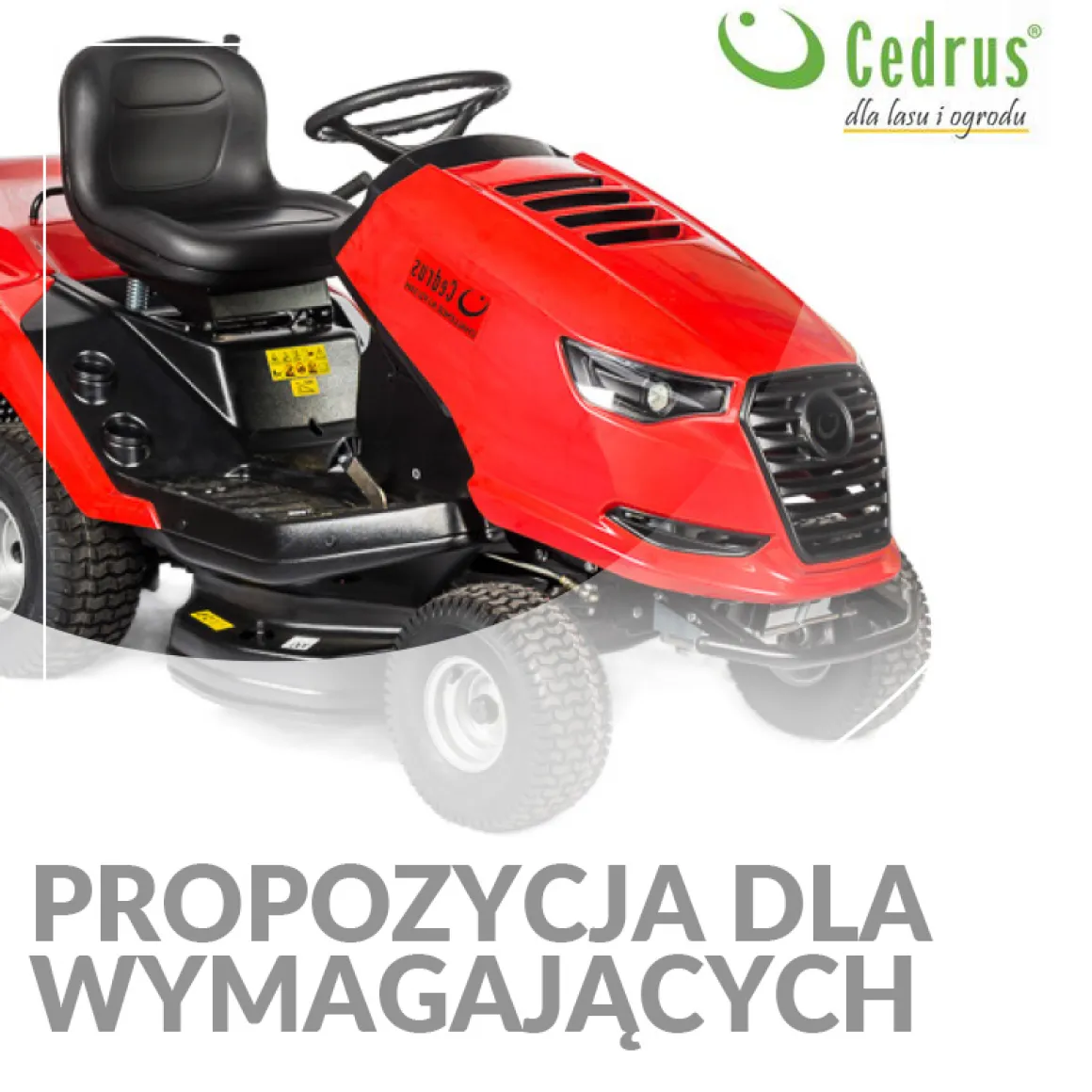 Traktorek ogrodowy Cedrus Challenge MJ-102 22H 102cm 22KM Hydrostatic
