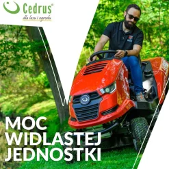 Traktorek ogrodowy Cedrus Challenge MJ-102 22H 102cm 22KM Hydrostatic