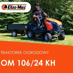 Traktorek ogrodowy 4x4 Oleo-Mac OM 106/24 KH (102 cm)