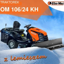 Traktorek ogrodowy 4x4 Oleo-Mac OM 106/24 KH (102 cm)