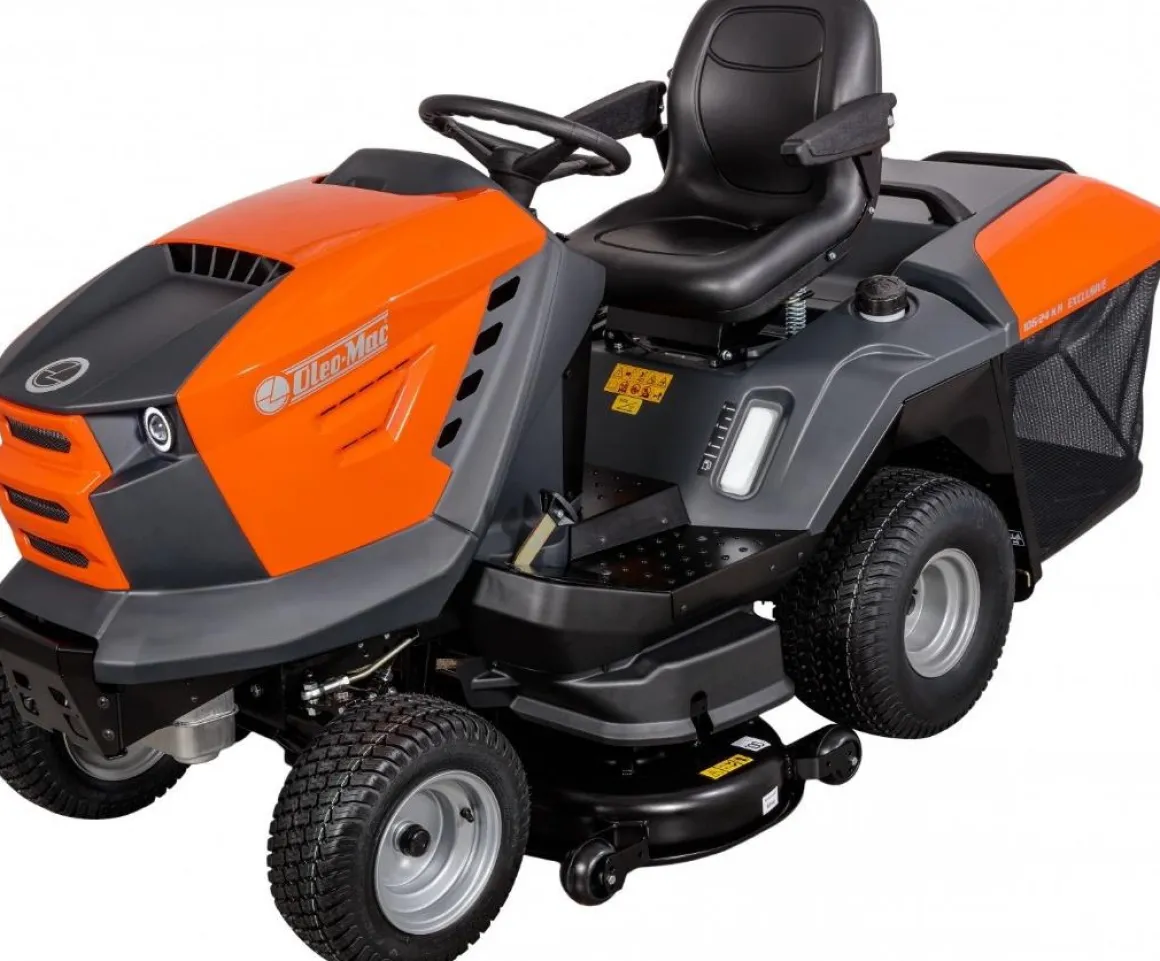 TRAKTOREK OLEO MAC OM 106/24 KH EXCLUSIVE TRAKTOREK OGRODOWY KOSIARKA SAMOJEZDNA SPALINOWA DO TRAWY WERSJA LUX 102cm / 24KM / PREMIUM 68129207 - OFICJALNY DYSTRYBUTOR - AUTORYZOWANY DEALER OLEO-MAC