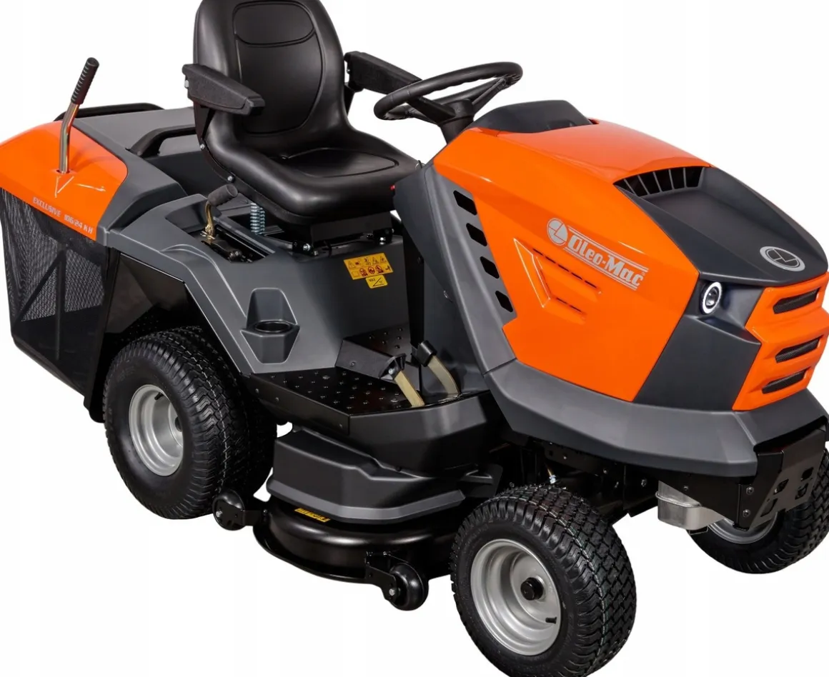 TRAKTOREK OLEO MAC OM 106/24 KH EXCLUSIVE TRAKTOREK OGRODOWY KOSIARKA SAMOJEZDNA SPALINOWA DO TRAWY WERSJA LUX 102cm / 24KM / PREMIUM 68129207 - OFICJALNY DYSTRYBUTOR - AUTORYZOWANY DEALER OLEO-MAC