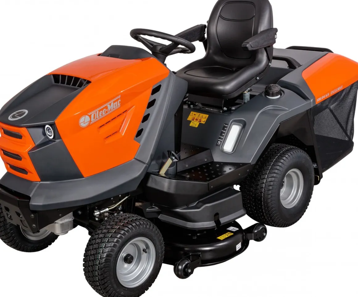 TRAKTOREK OLEO MAC OM 92/16 KH EXCLUSIVE TRAKTOREK OGRODOWY KOSIARKA SAMOJEZDNA SPALINOWA DO TRAWY WERSJA LUX 92cm / 16KM / PREMIUM 68129082 - OFICJALNY DYSTRYBUTOR - AUTORYZOWANY DEALER OLEO-MAC