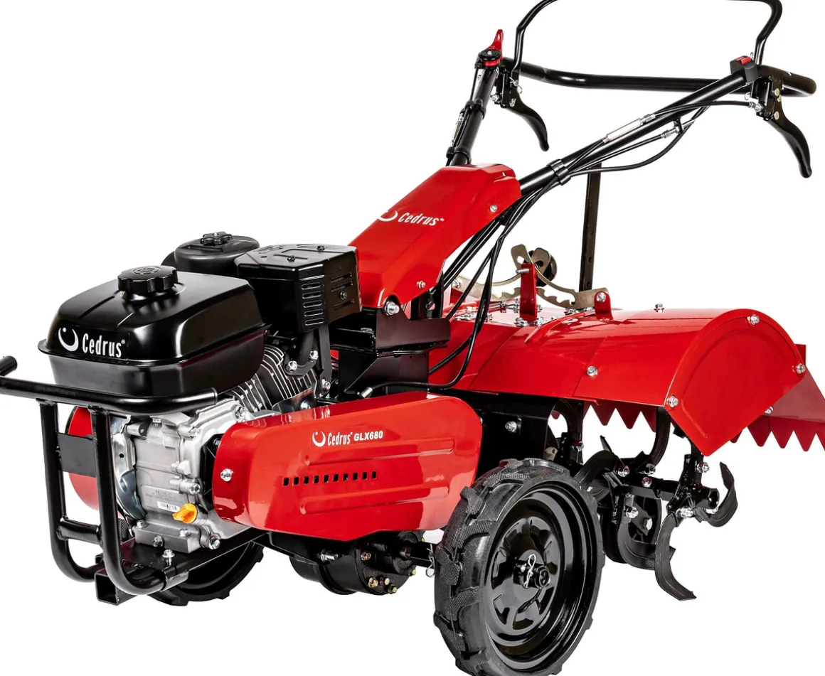 Traktor jednoosiowy z glebogryzarką Cedrus GL10 GLX680 7KM