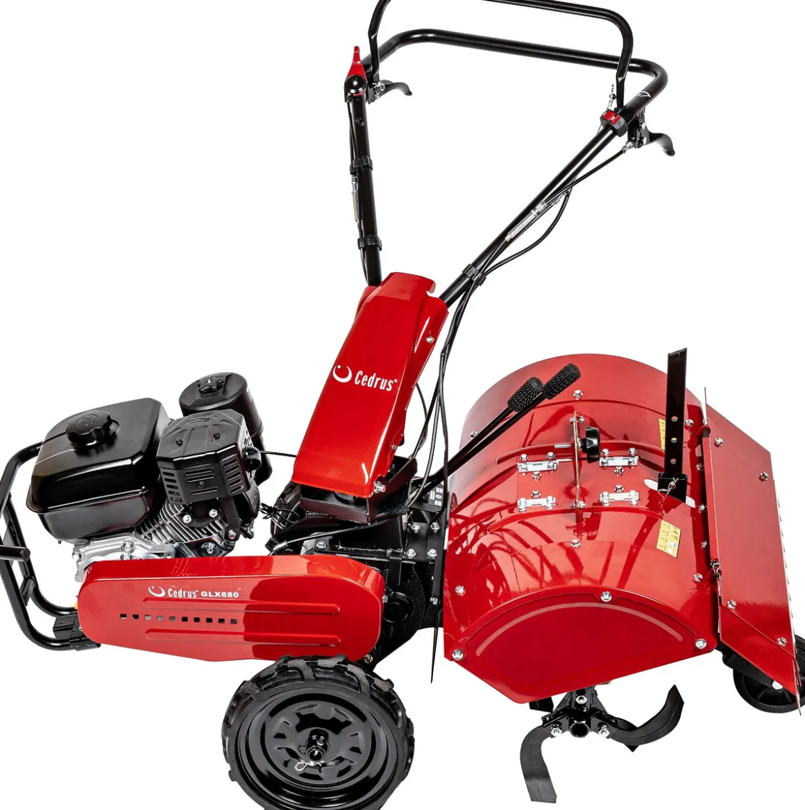 Traktor jednoosiowy z glebogryzarką Cedrus GL10 GLX680 7KM