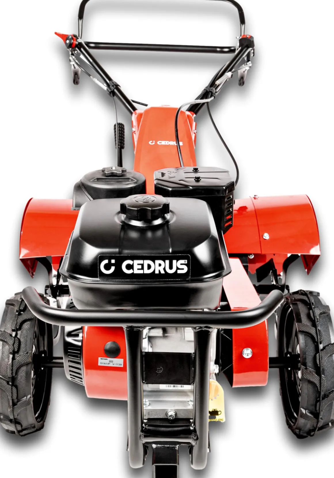 Traktor jednoosiowy z glebogryzarką Cedrus GL10 GLX680 7KM