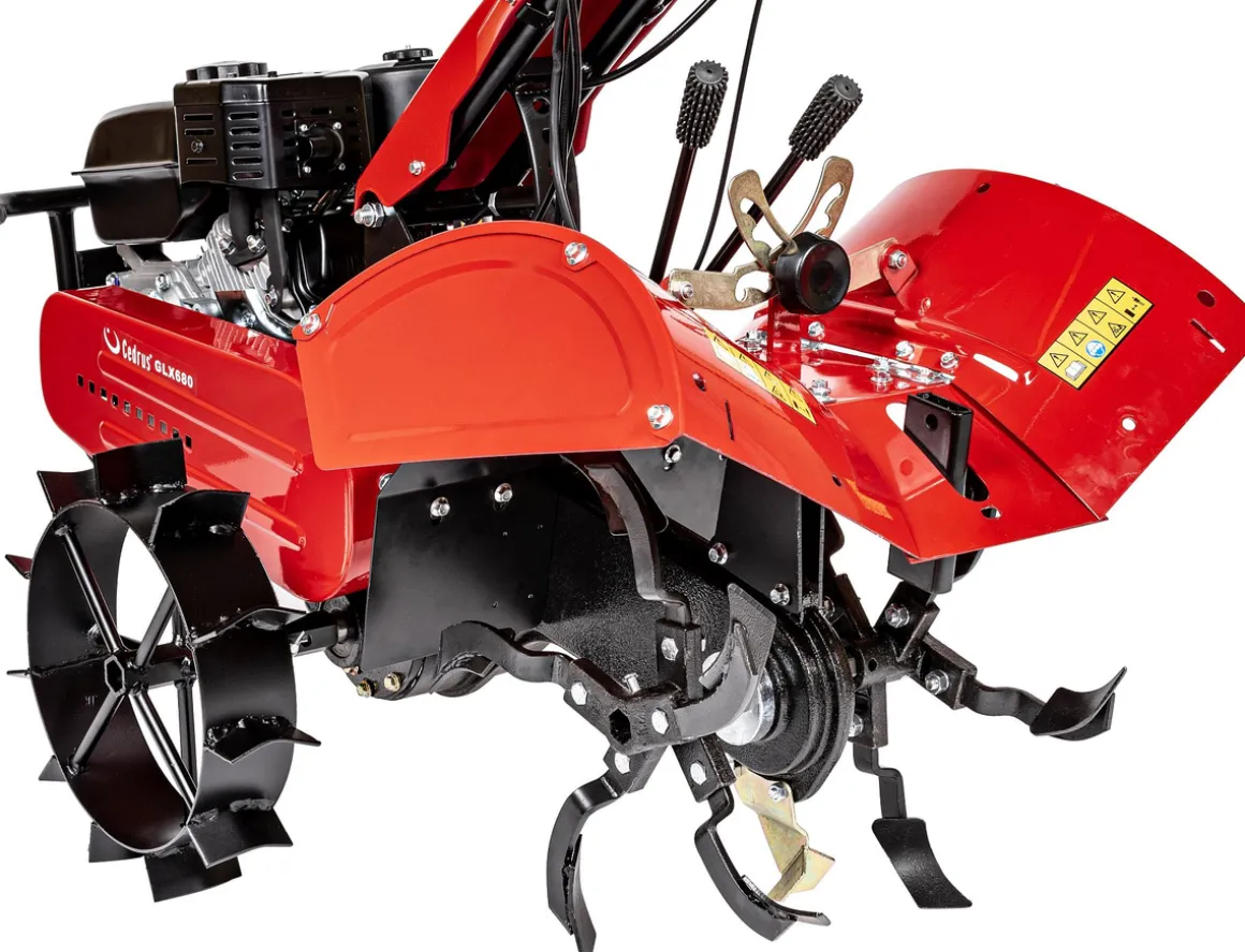 Traktor jednoosiowy z glebogryzarką Cedrus GL10 GLX680 7KM