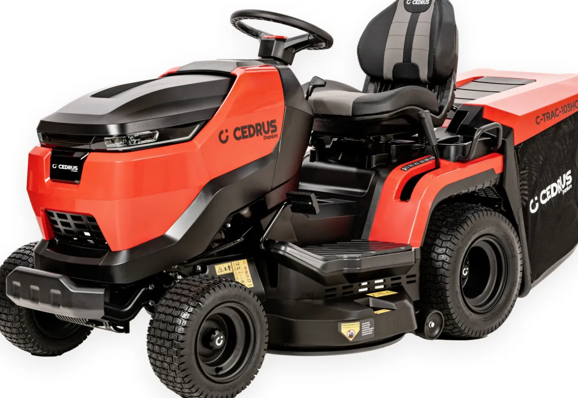 Traktor Traktorek Ogrodowy Cedrus C-TRAC 103HDC MAX V2 / Kontrola Trakcji z Blokadą Dyferencjału