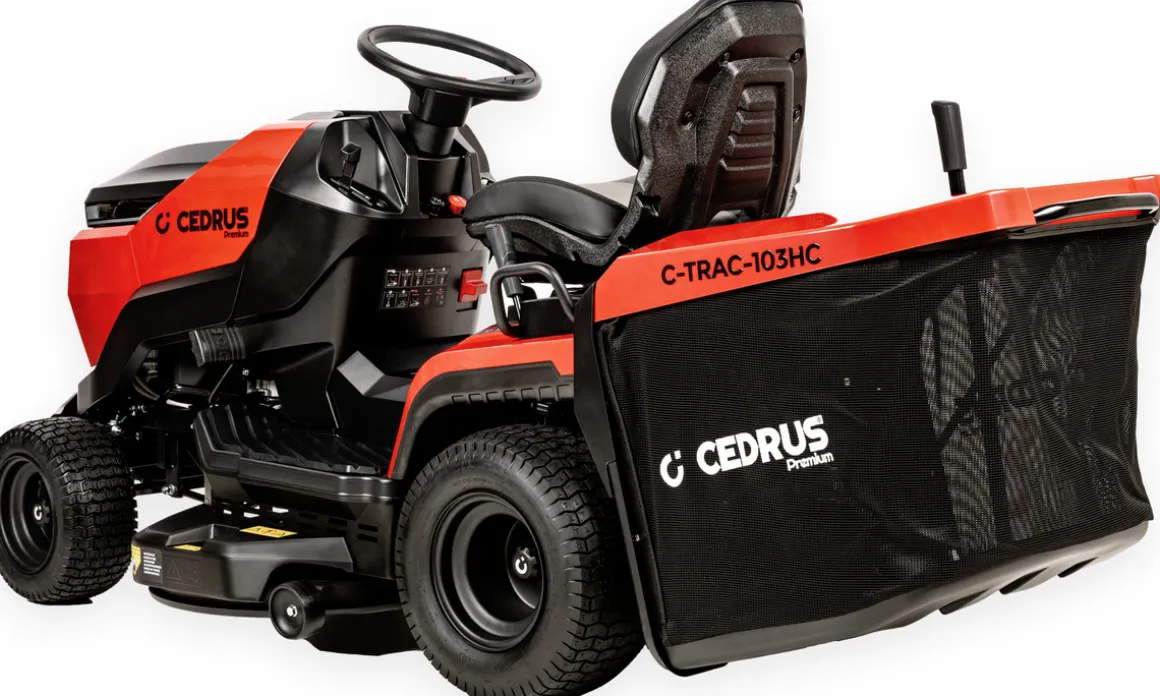 Traktor Traktorek Ogrodowy Cedrus C-TRAC 103HDC MAX V2 / Kontrola Trakcji z Blokadą Dyferencjału