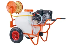 TRIUNFO SH100/25 OPRYSKIWACZ SPALINOWY JEZDNY TACZKOWY WÓZKOWY NA KOŁACH 100L 25BAR HONDA